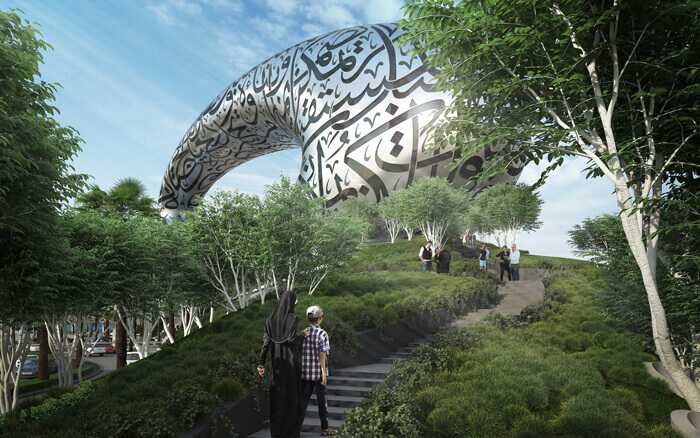 Дубайский Музей будущего станет самым сложным сооружением в мире
