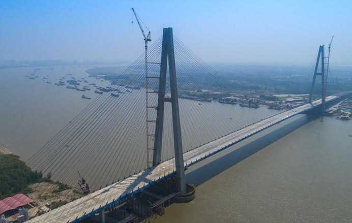Мост станет самым длинным в мире вантовым мостом с плавающей системой