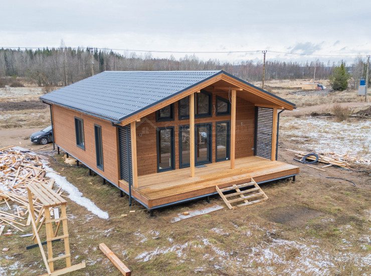 каркасный дом