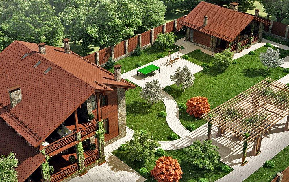 планировка участка